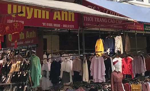 Chợ vải Ninh Hiệp: Bát nháo sản phẩm 